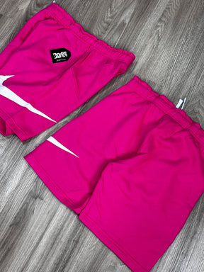 SHORTS MOLETOM NK BIG SWOOSH - ROSA