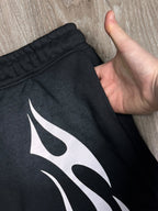 SHORTS MOLETOM HELLSTAR - PRETO