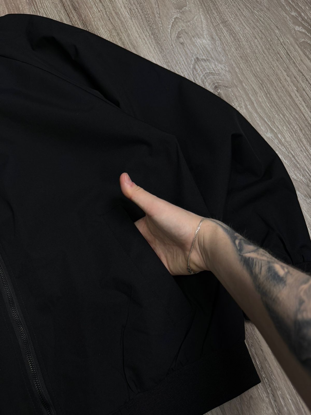JAQUETA BOMBER ZARA - PRETA
