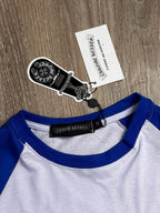 CAMISETA CHROME HEARTS LONG SLEEVE - WHITE BLUE