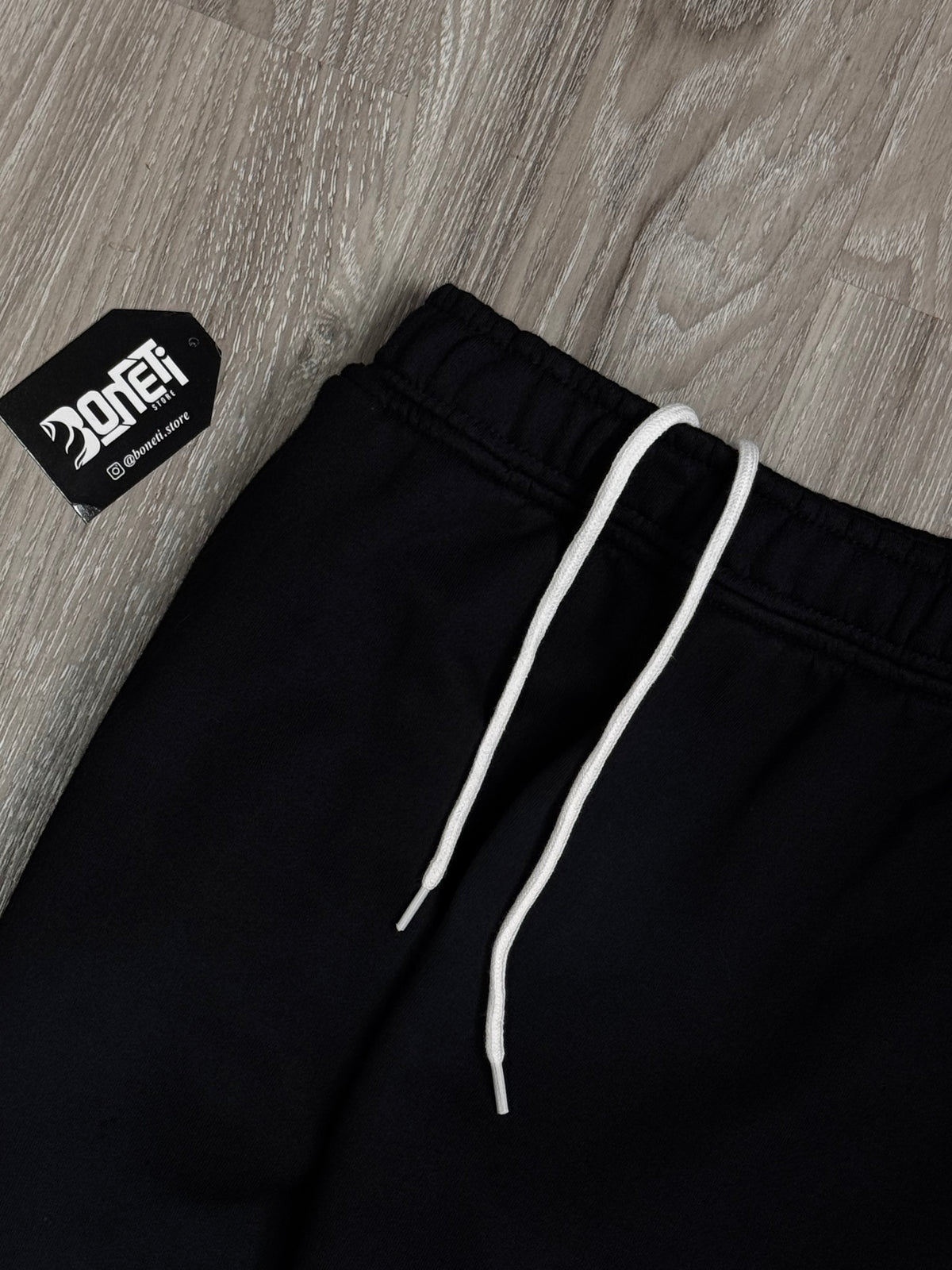 SHORTS MOLETOM NK ICON 02 - PRETO
