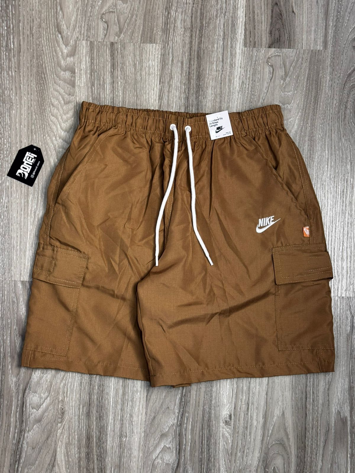SHORTS RIPSTOP CARGO NK CLUB - CAQUI