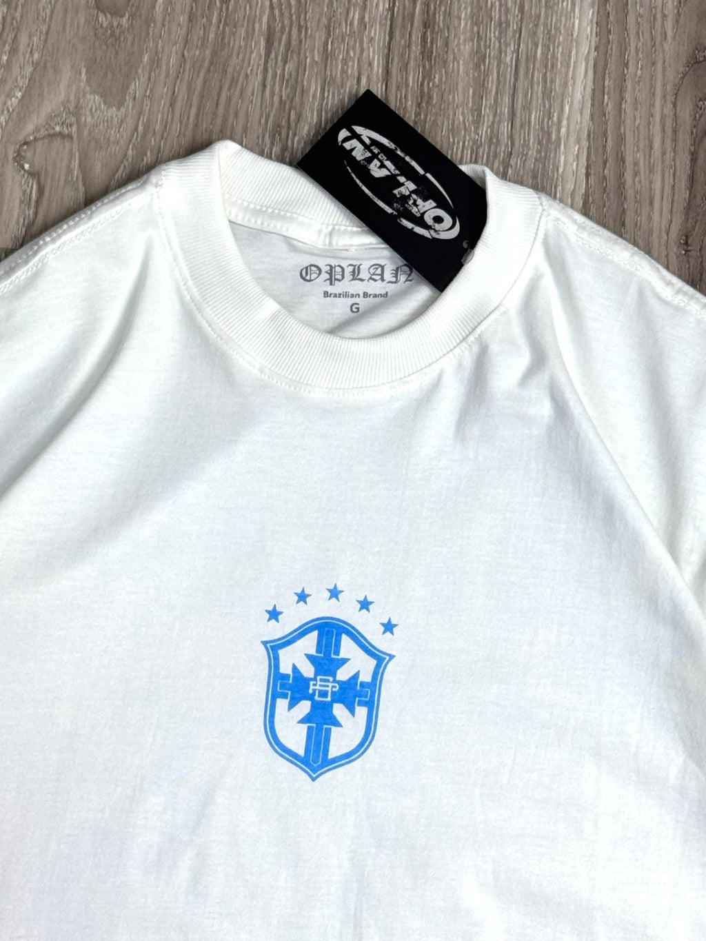 CAMISETA OVERSIZED OPLAN ICONS - OFFWHITE