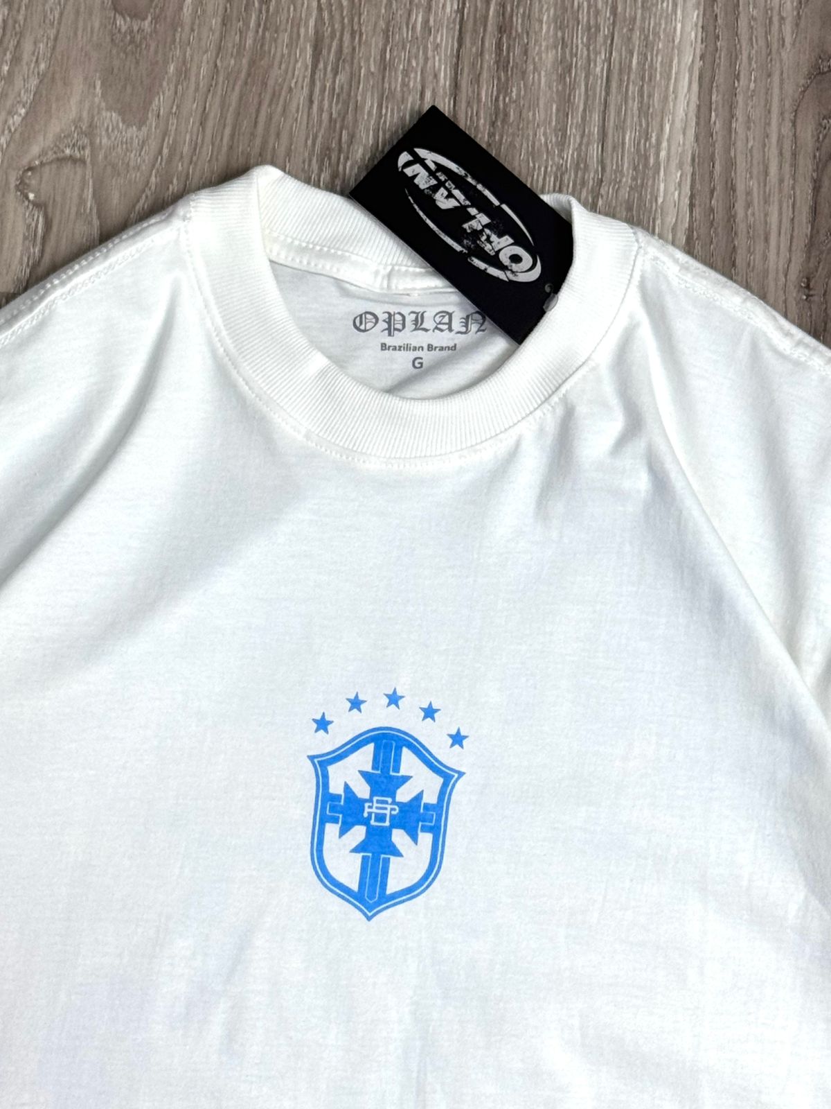 CAMISETA OVERSIZED OPLAN ICONS - OFFWHITE