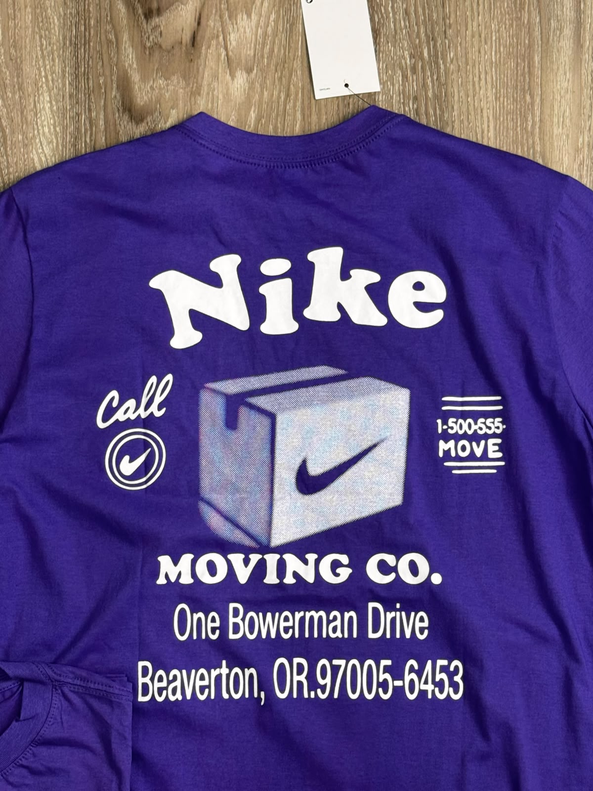 CAMISETA NK MOVING CO - ROXA