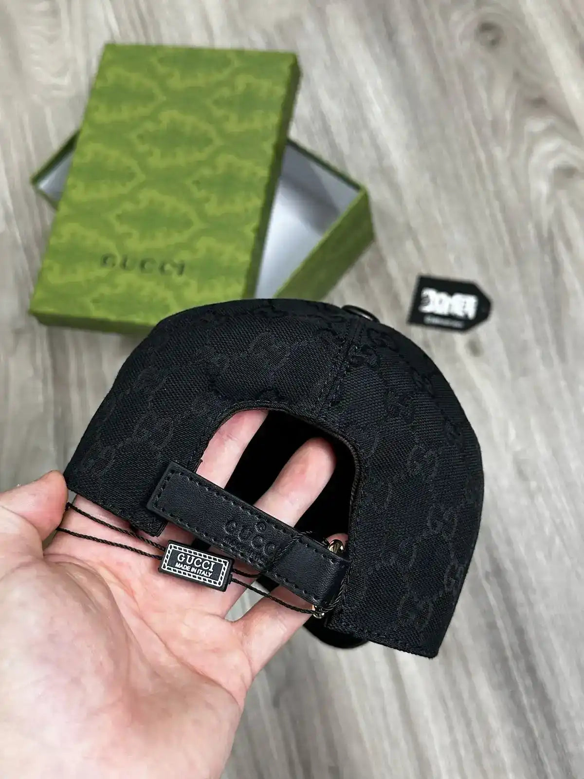 BONÉ GC CANVAS BLACK