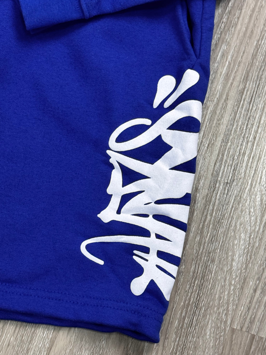 CONJUNTO SYNA WORLD MOLETOM - AZUL