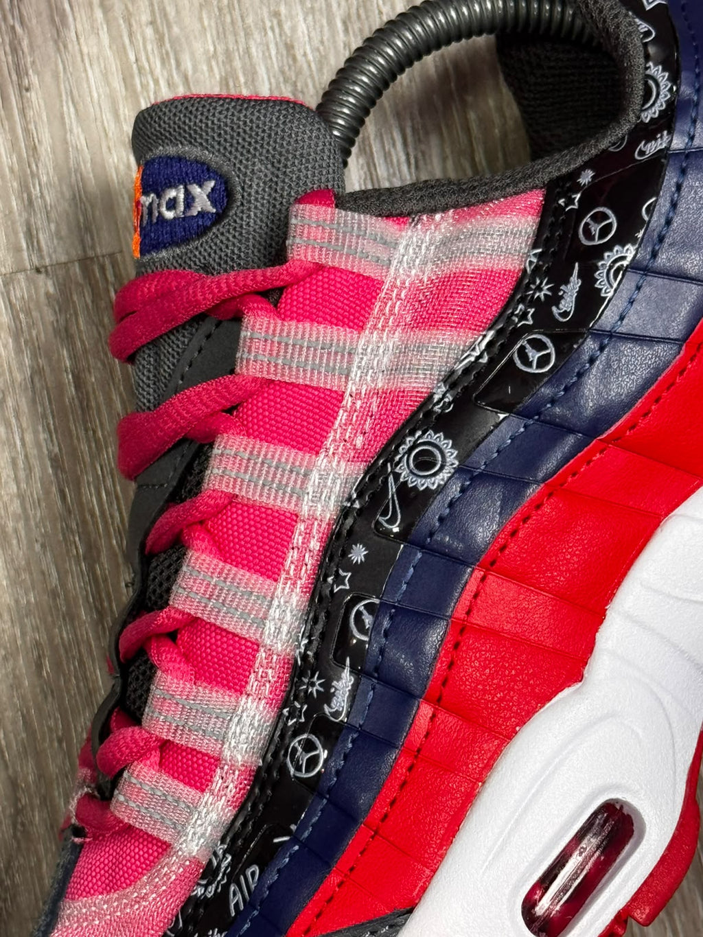 TÊNIS NK AIR MAX DOODLES - PURPLE RACER PINK
