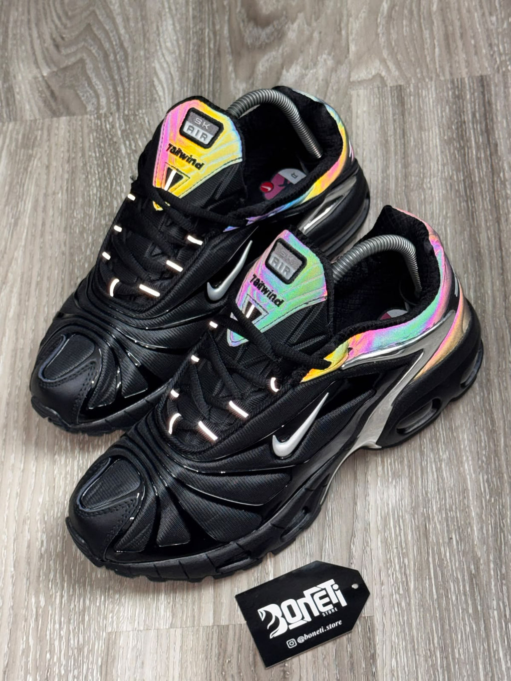 TÊNIS NK AIR MAX TAILWIND X SKEPTA - ALL BLACK