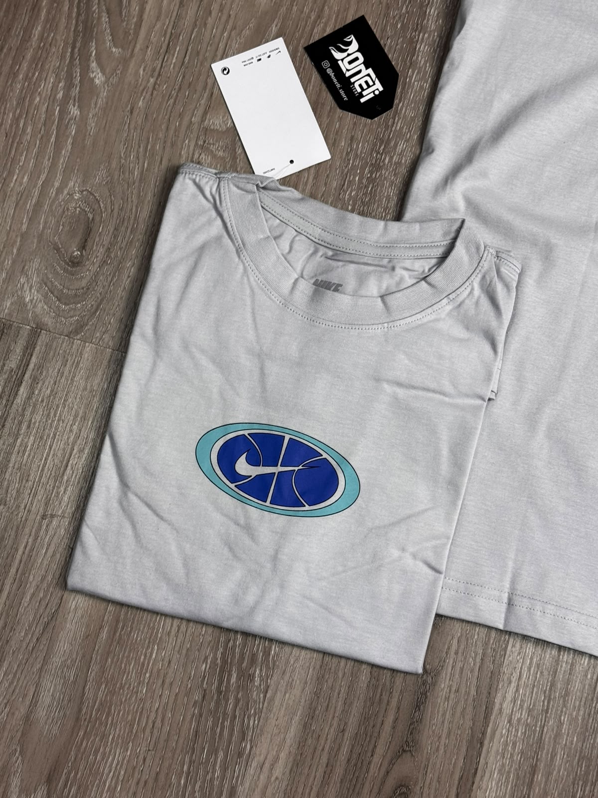 CAMISETA NK ARGON - CINZA