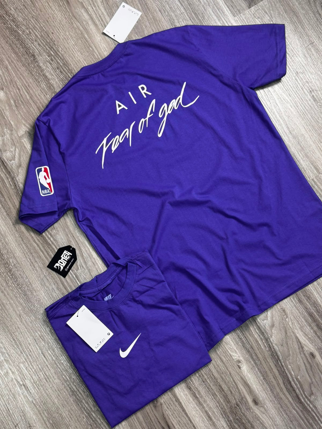 CAMISETA NK FEAR OF GOD - ROXA