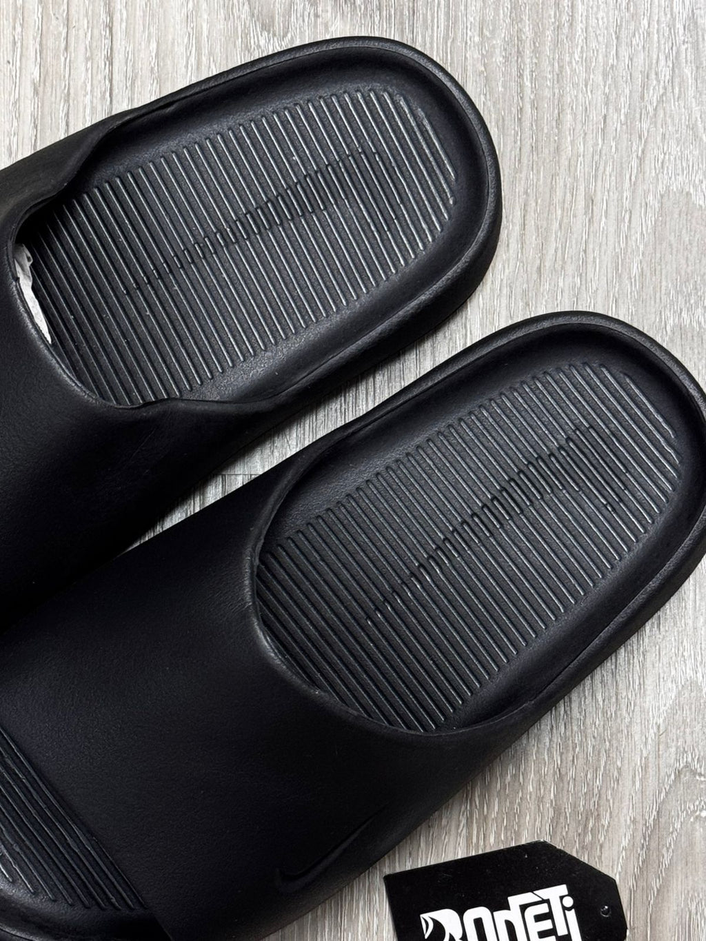 CHINELO SLIDE NK CALM - PRETO
