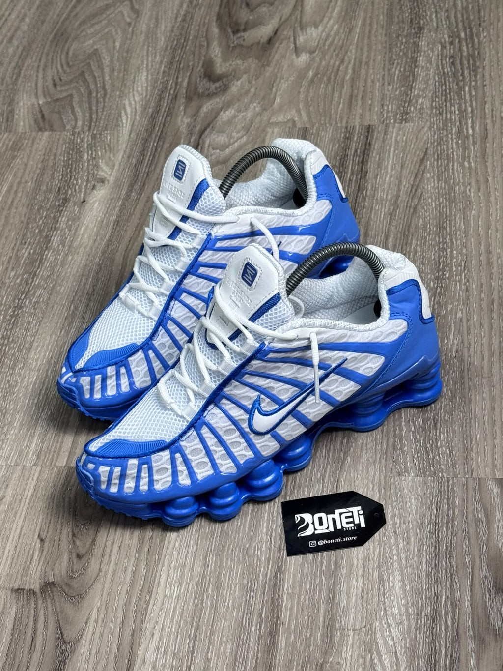 TÊNIS NK SHOX TL 12 MOLAS - WHITE WORK BLUE