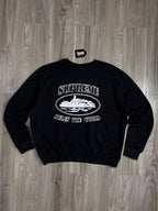 MOLETOM CARECA SUP X CORTEIZ - PRETO