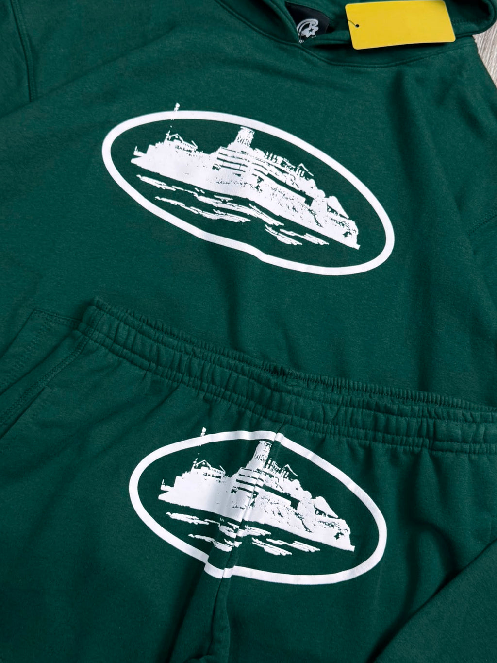 CONJUNTO CORTEIZ MOLETOM ISLAND - VERDE