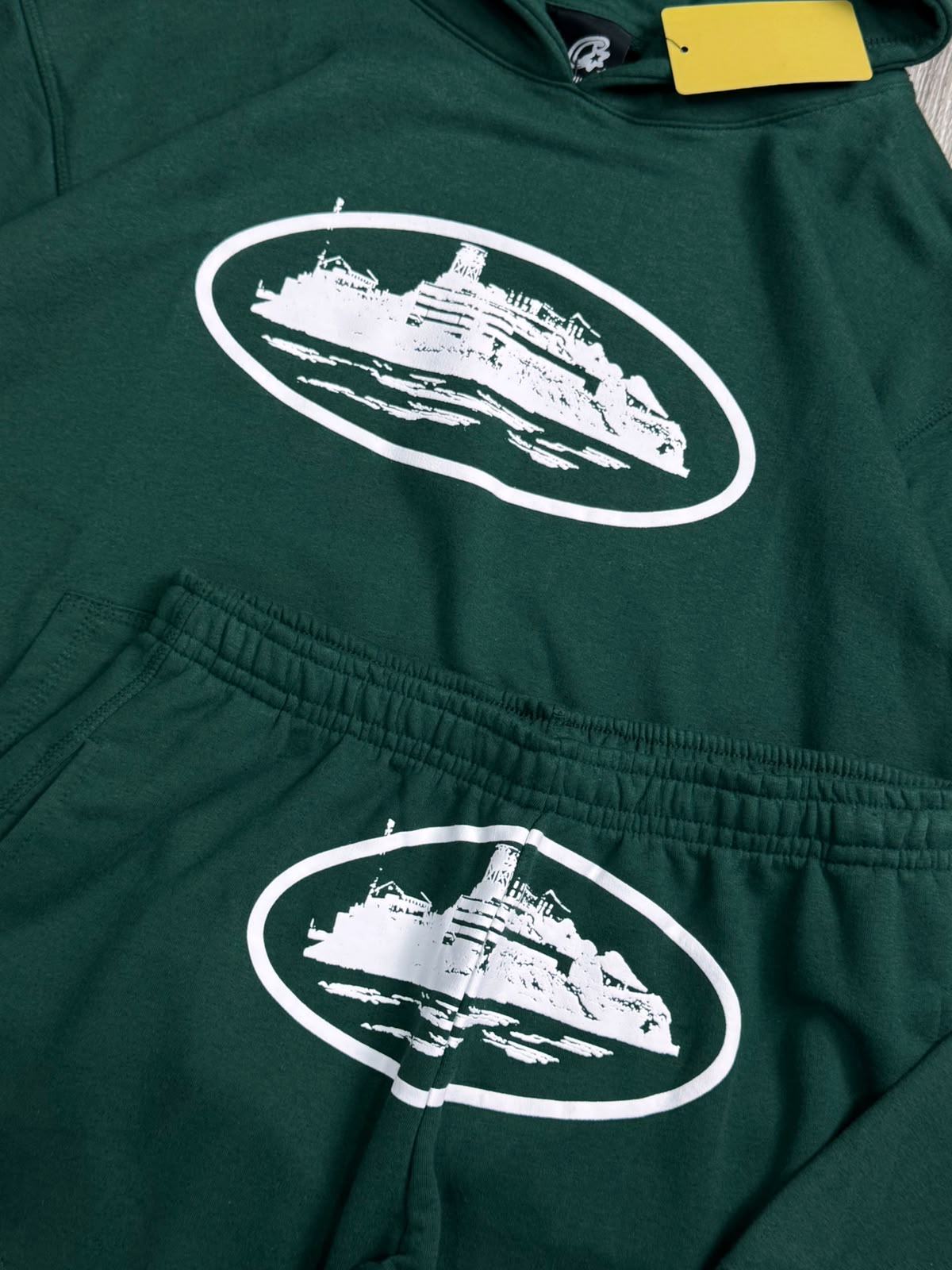 CONJUNTO CORTEIZ MOLETOM ISLAND - VERDE