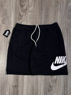 SHORTS MOLETOM NK ICON 02 - PRETO
