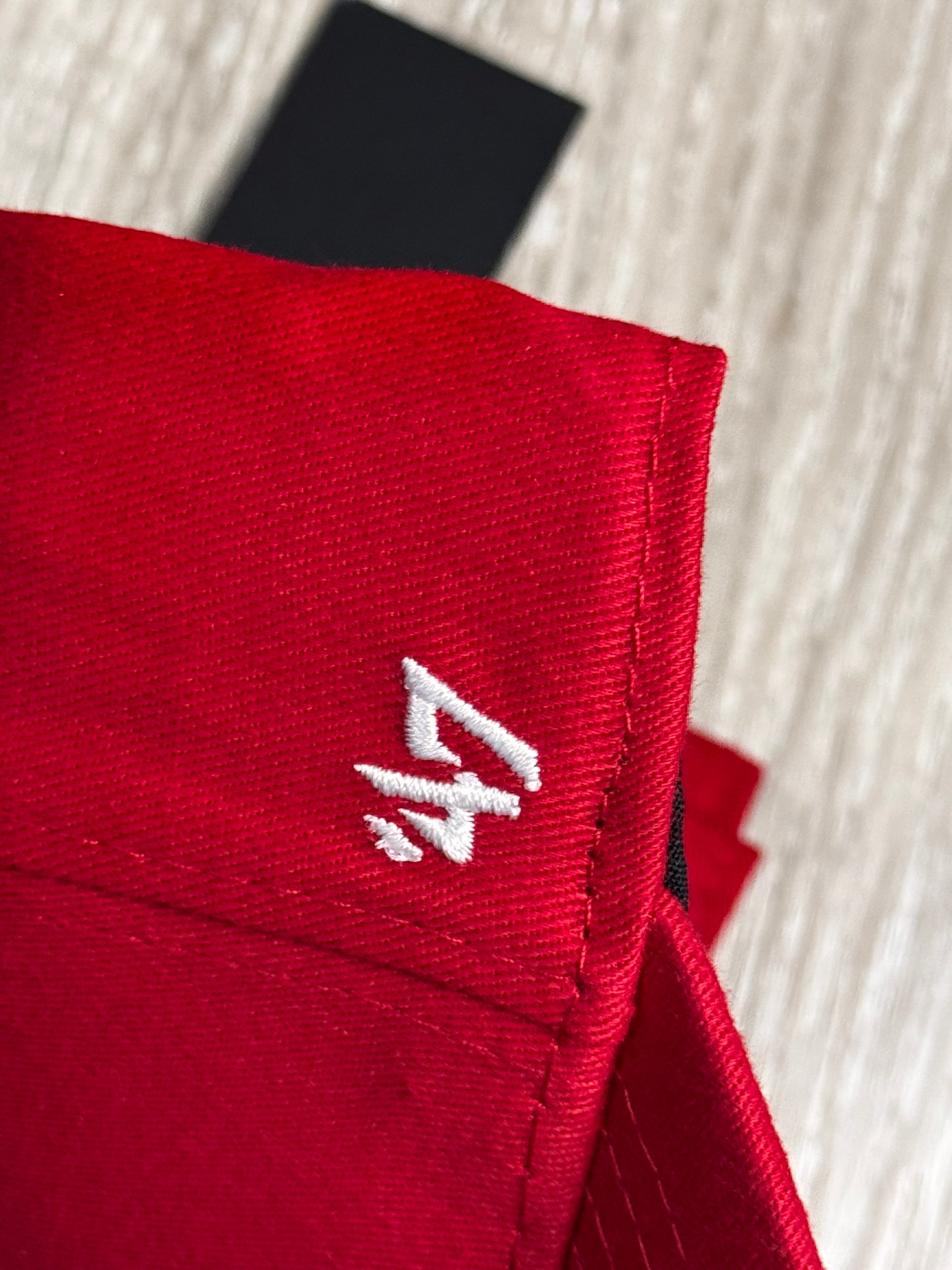 BONÉ NEW ERA LOGO - VERMELHO LOGO BRANCA