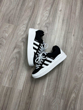 TÊNIS ADD CAMPUS X BADBUNNY - PRETO/BRANCO