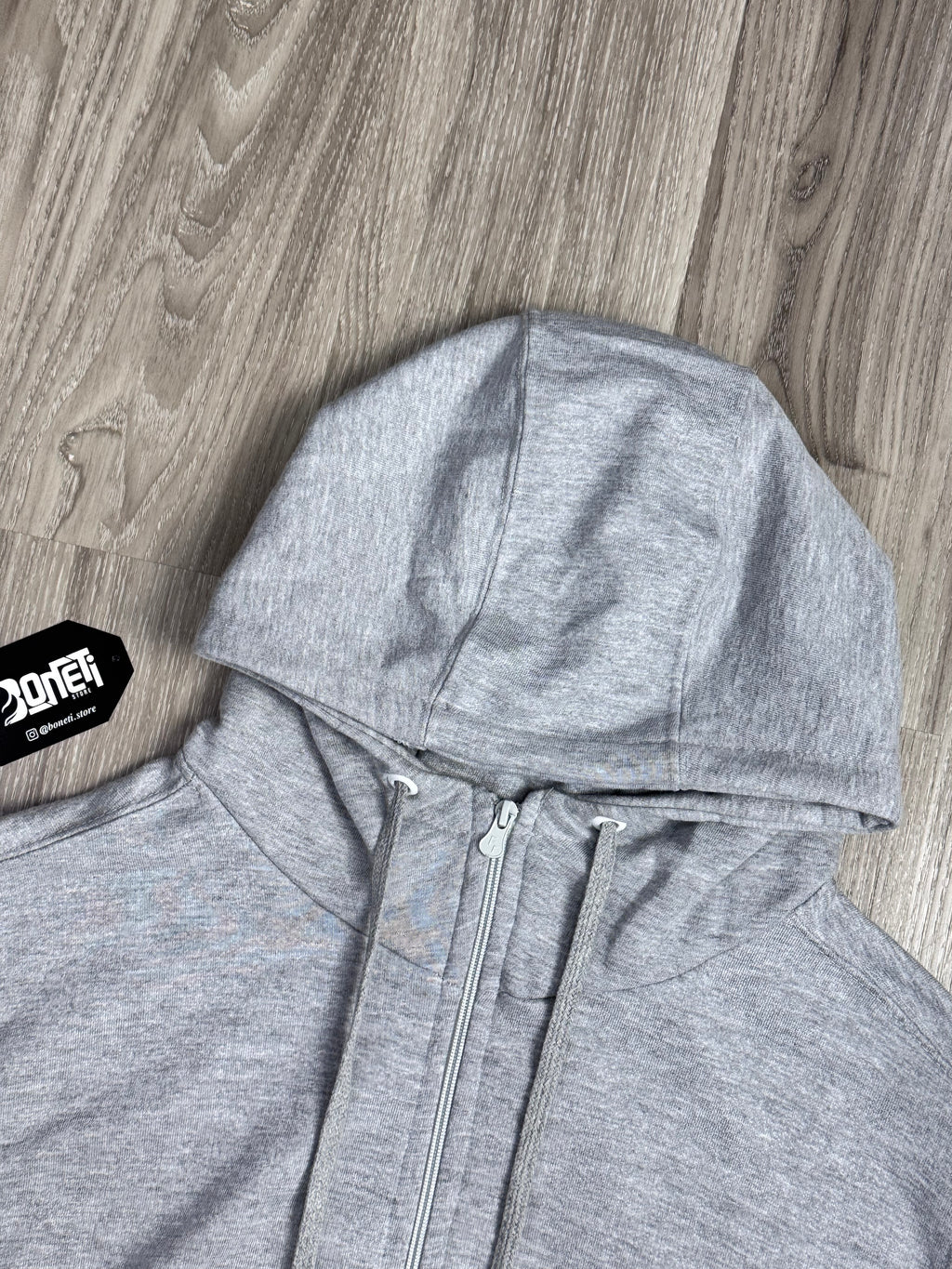 MOLETOM C/ ZÍPER NK CLUB - CINZA