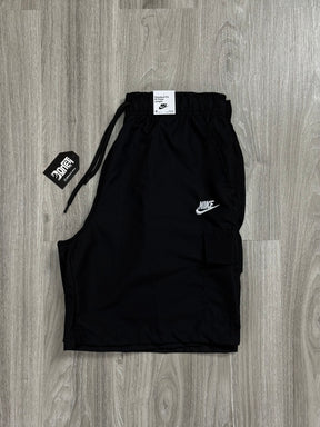 SHORTS RIP STOP CARGO NK CLUB - PRETO