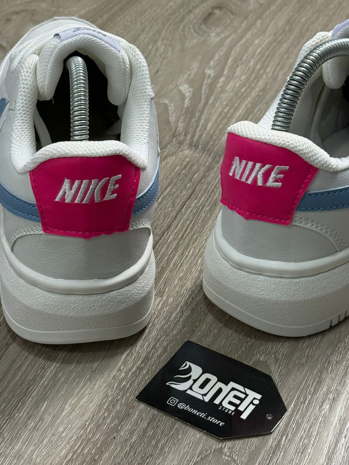 TÊNIS NK COURT VISION - GREY BLUE PINK