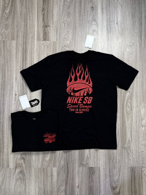 CAMISETA NK SB SPEED CAR - PRETA