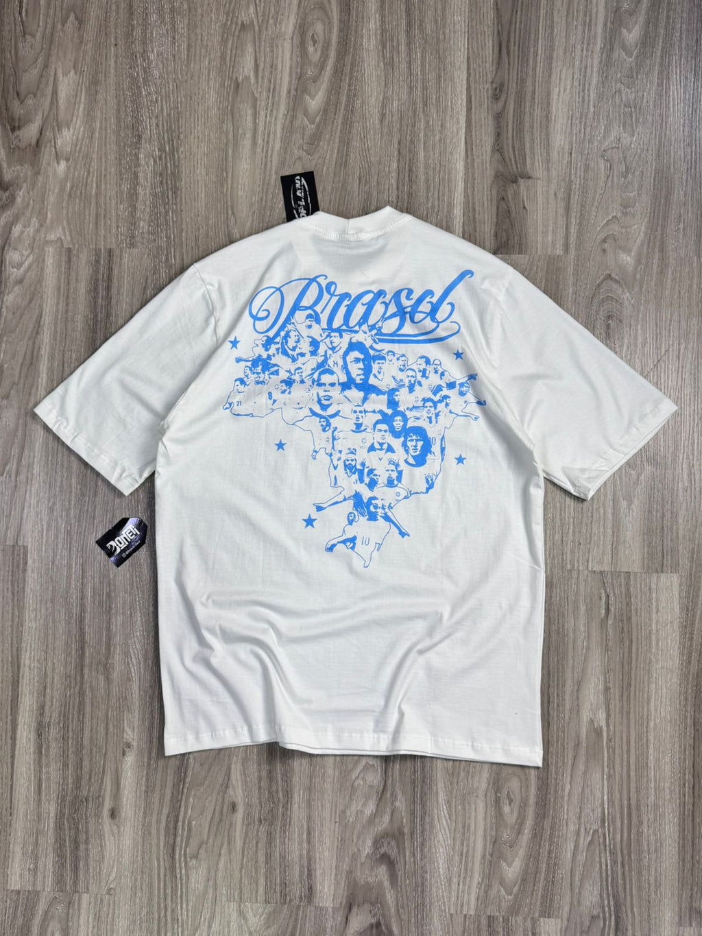 CAMISETA OVERSIZED OPLAN ICONS - OFFWHITE
