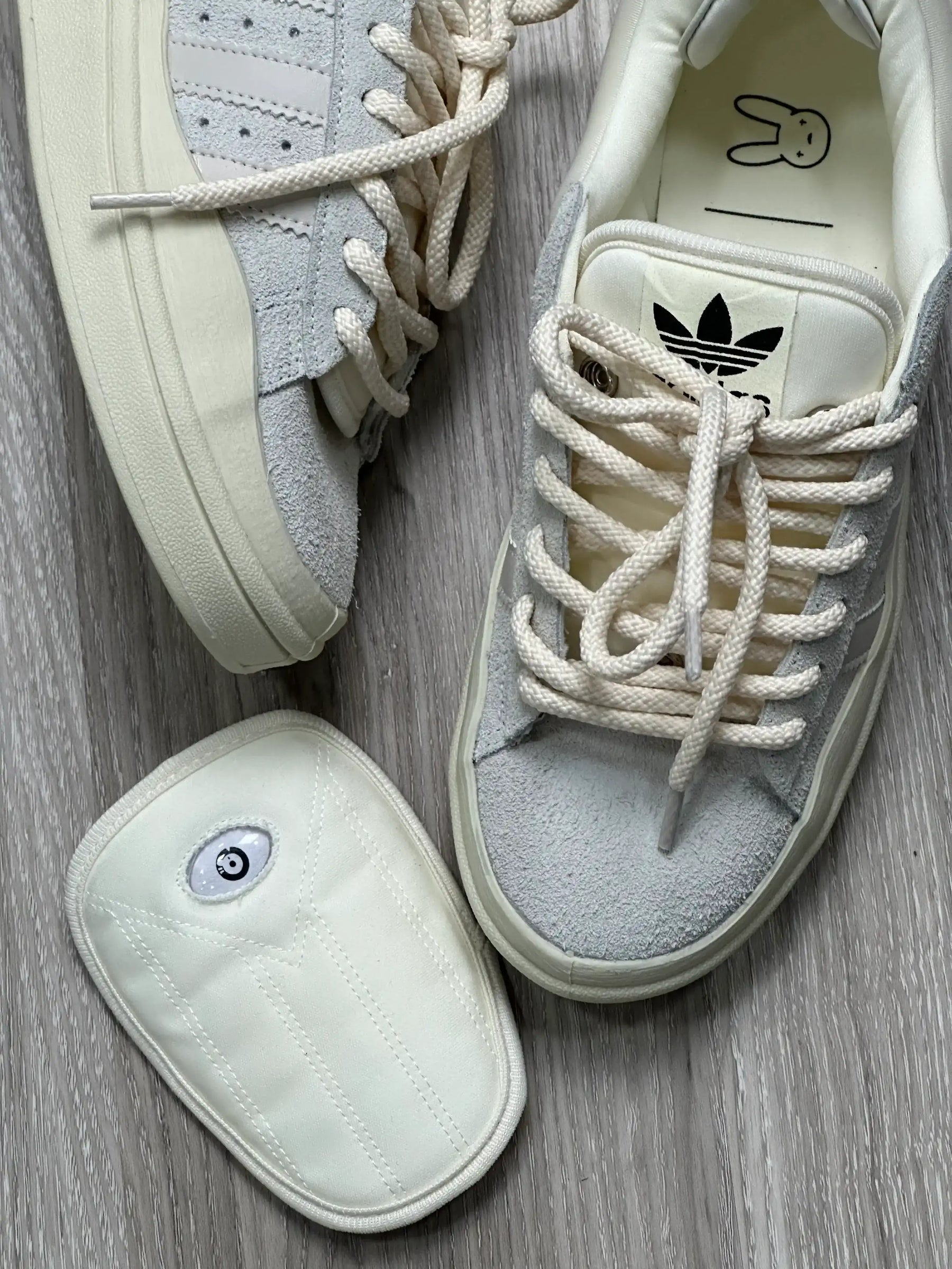 TÊNIS ADD CAMPUS X BADBUNNY - CREME