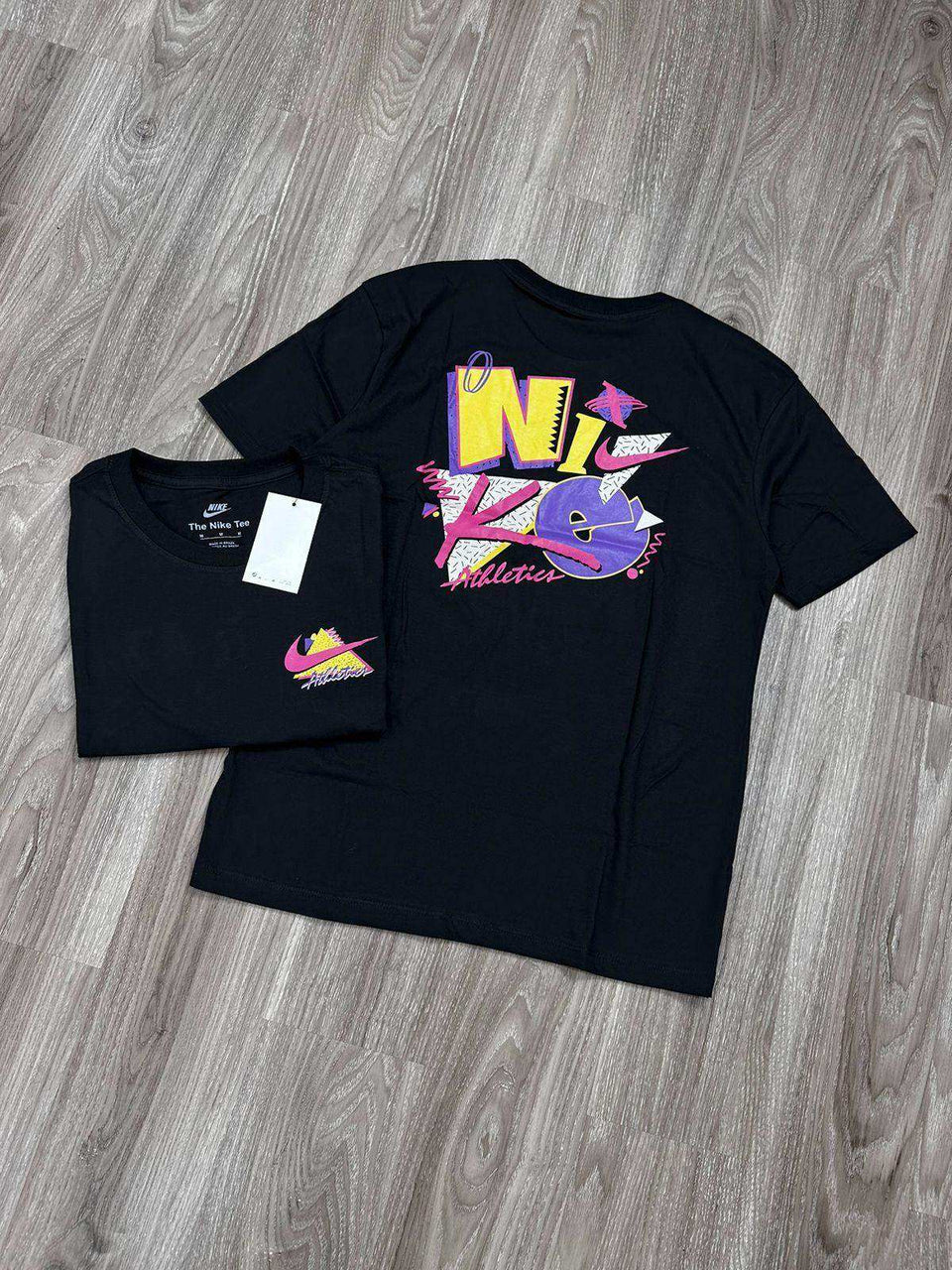 CAMISETA NK ATHLETICS - PRETO