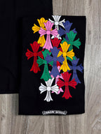 CAMISETA CHROME HEARTS FLORAL - PRETA
