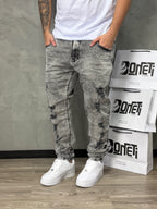CALÇA JEANS SKINNY CINZA CITY DENIM - 6597