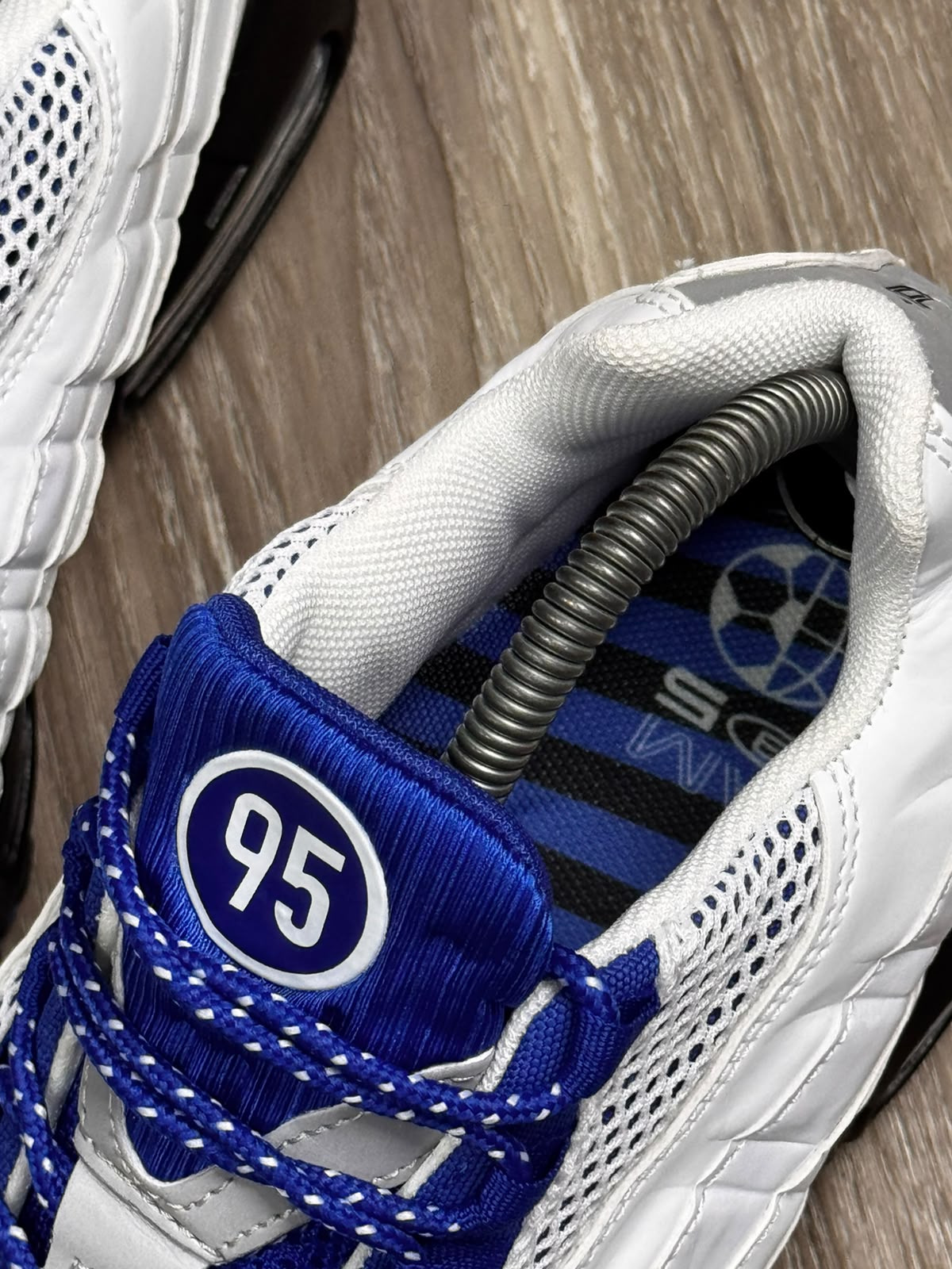 TÊNIS NK AIR MAX 95 TOTAL 90  - BRANCO/AZUL
