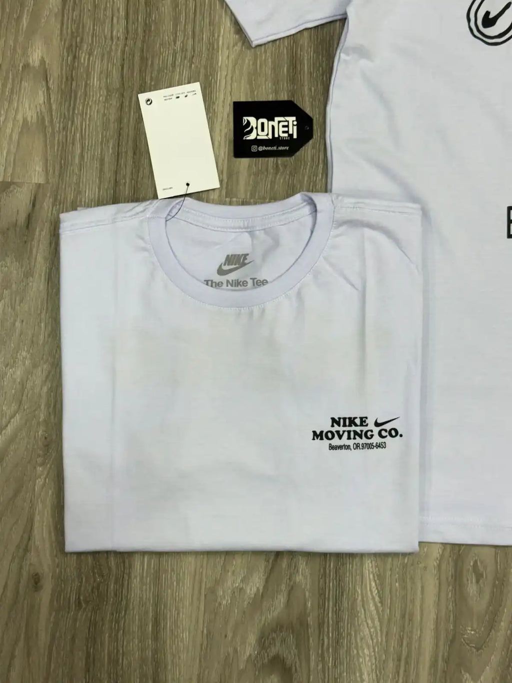 CAMISETA NK MOVING CO - BRANCA