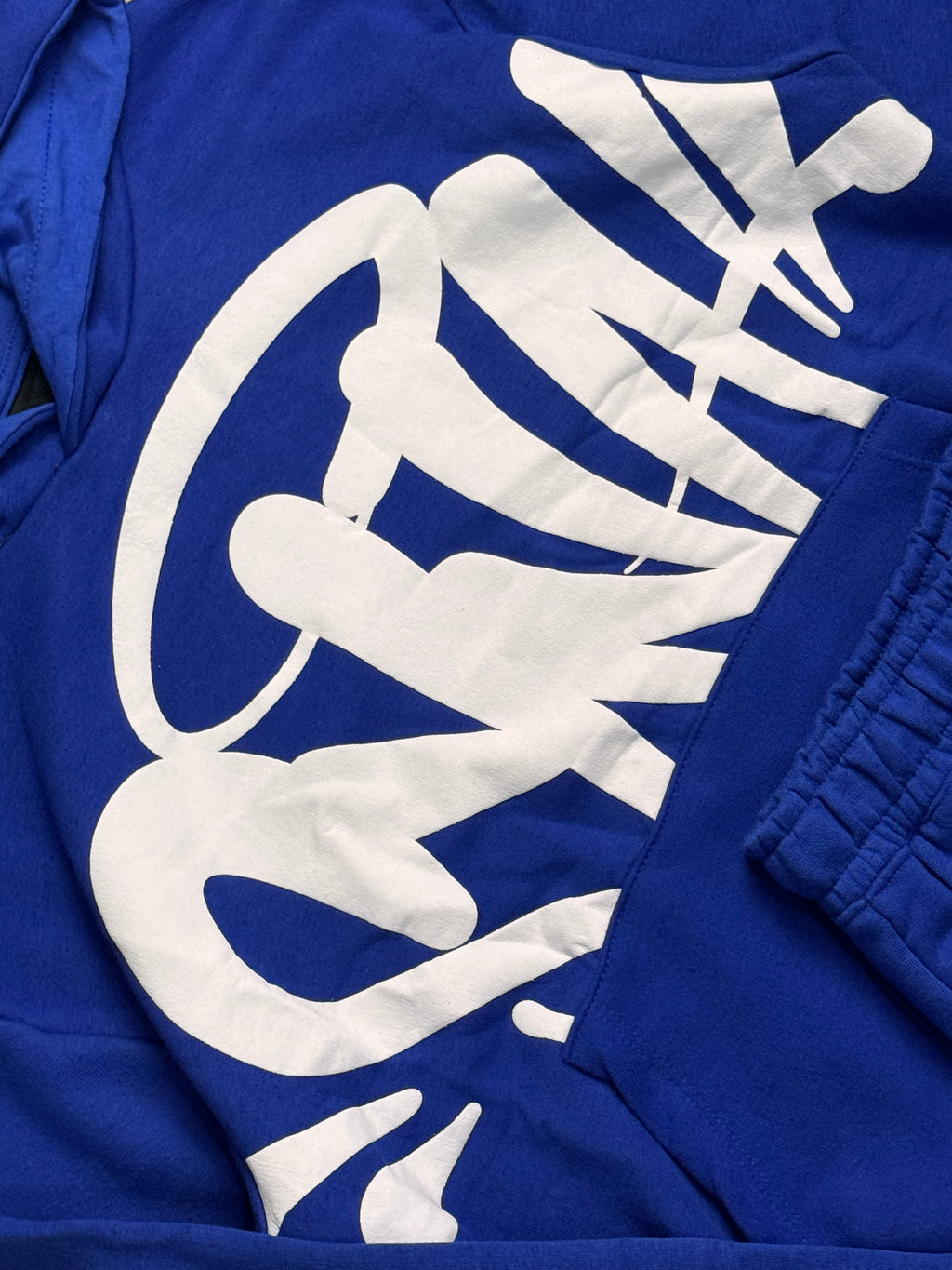 CONJUNTO SYNA WORLD MOLETOM - AZUL