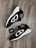 TÊNIS DIOR B30 COUTDOWN - BLACK WHITE
