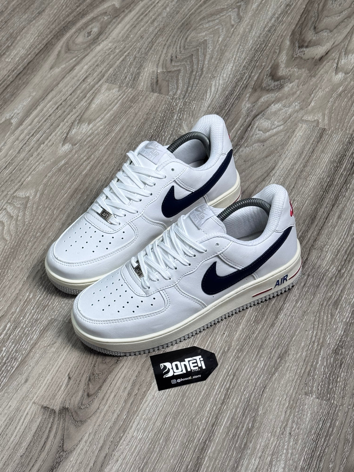 TÊNIS NK FORCE 1 - MARINHO CREME