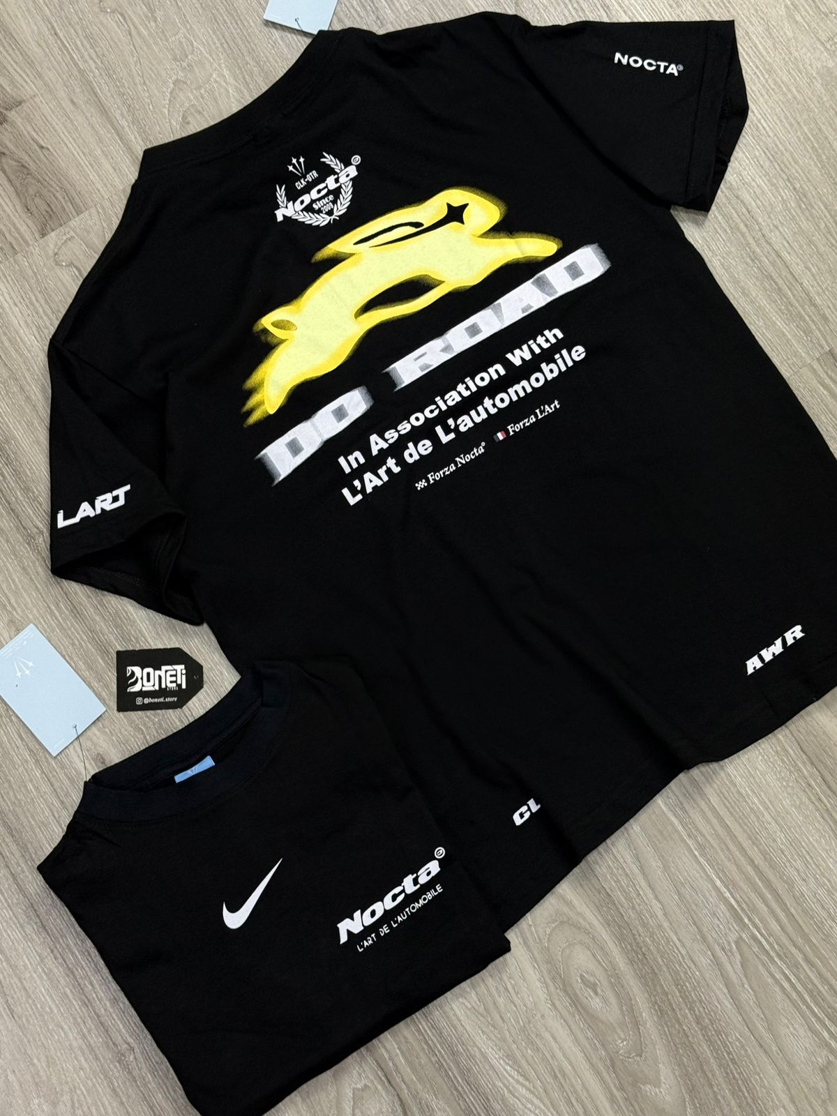 CAMISETA NK X NOCTA LART ROAD - PRETA