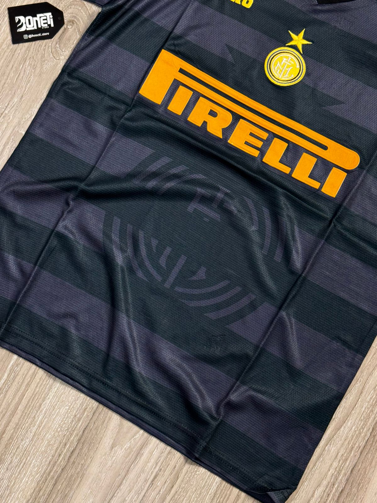 CAMISA RETRÔ INTER DE MILÃO 1997/98 - CINZA