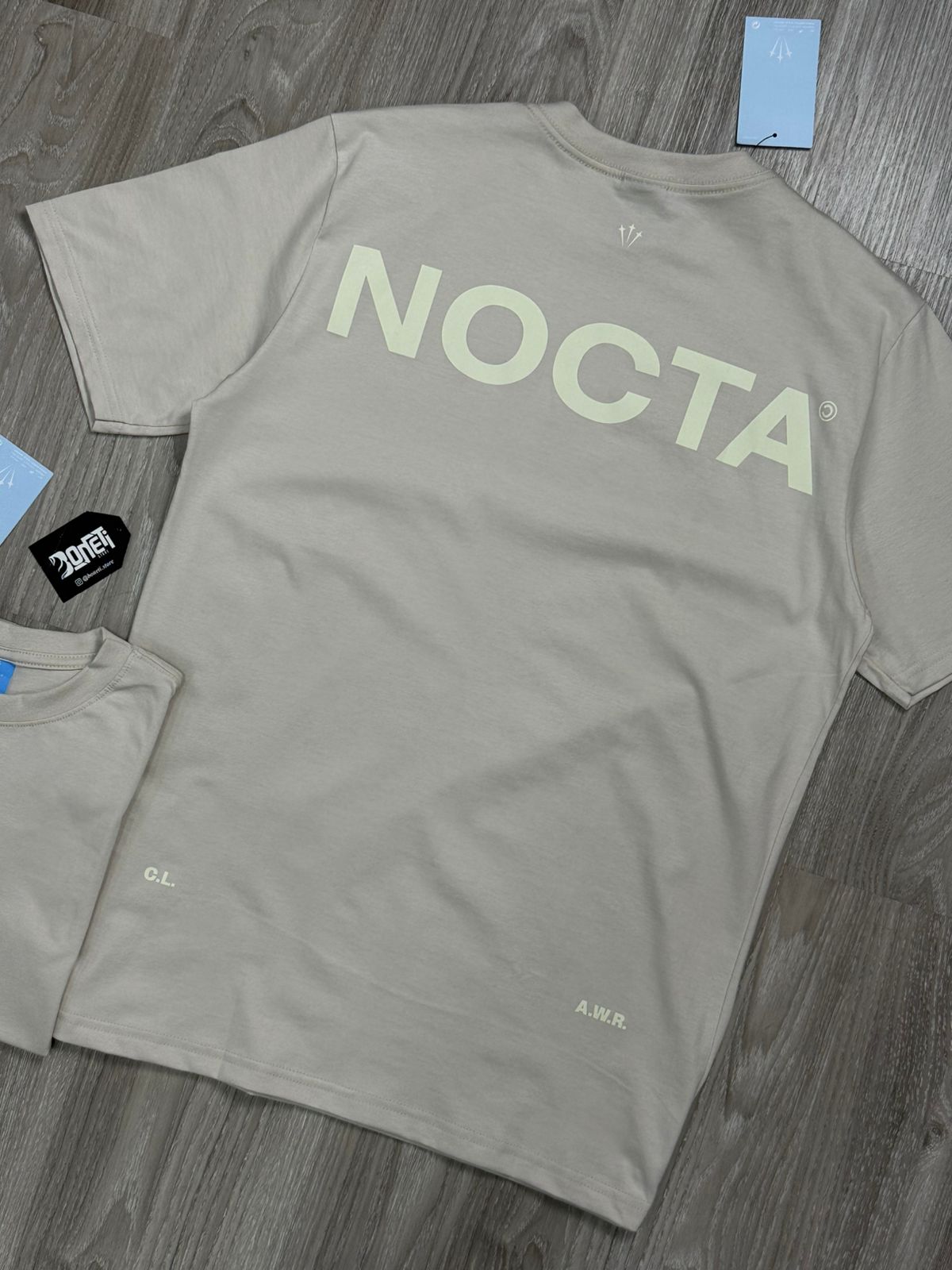 CAMISETA NK NOCTA ALWAYS - BEGE