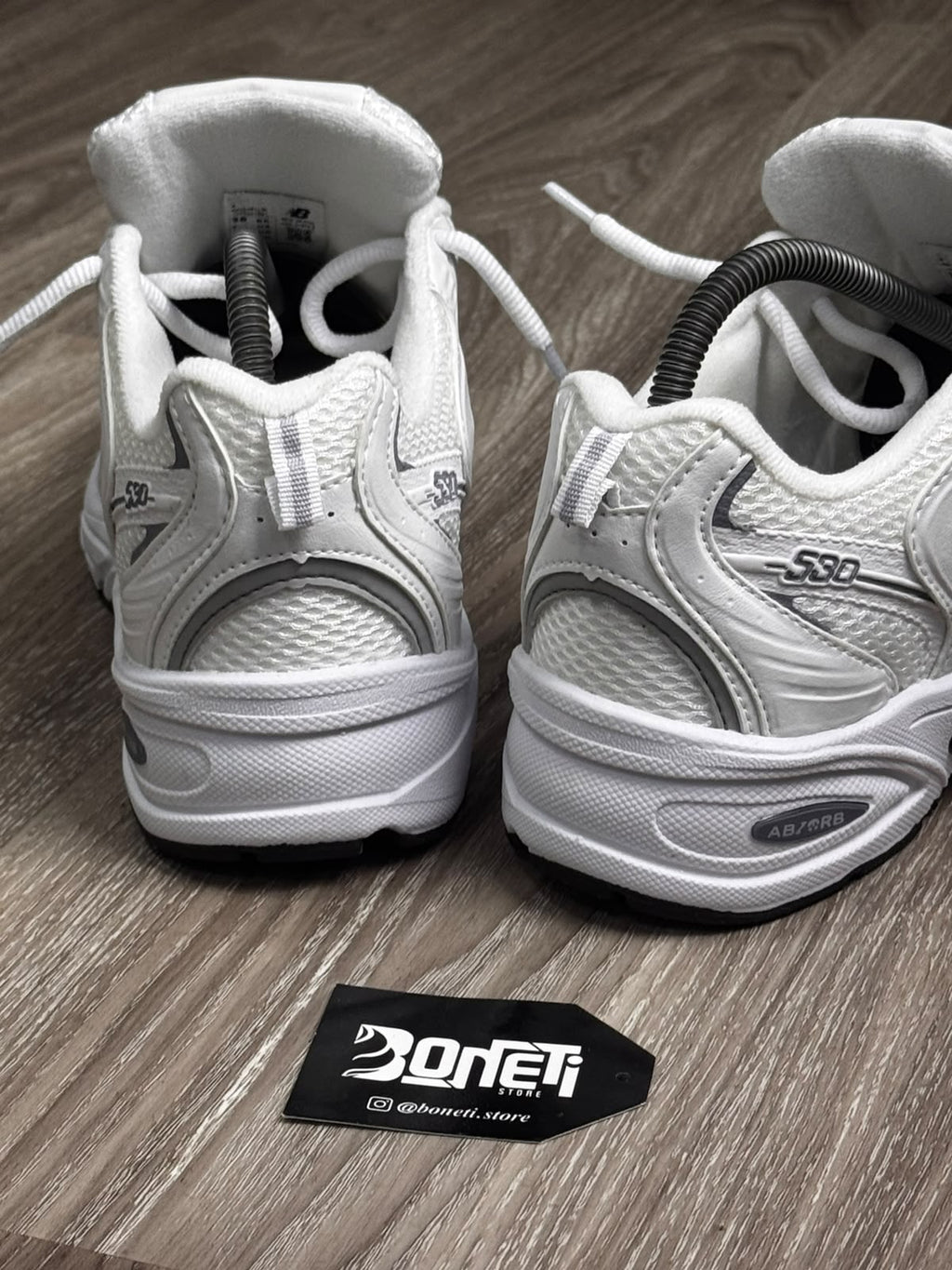 TÊNIS NB 530 - WHITE GREY