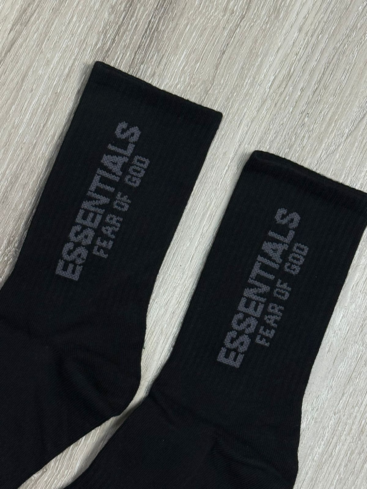 MEIA CANO ALTO FEAR OF GOD - PRETA