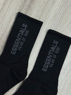 MEIA CANO ALTO FEAR OF GOD - PRETA