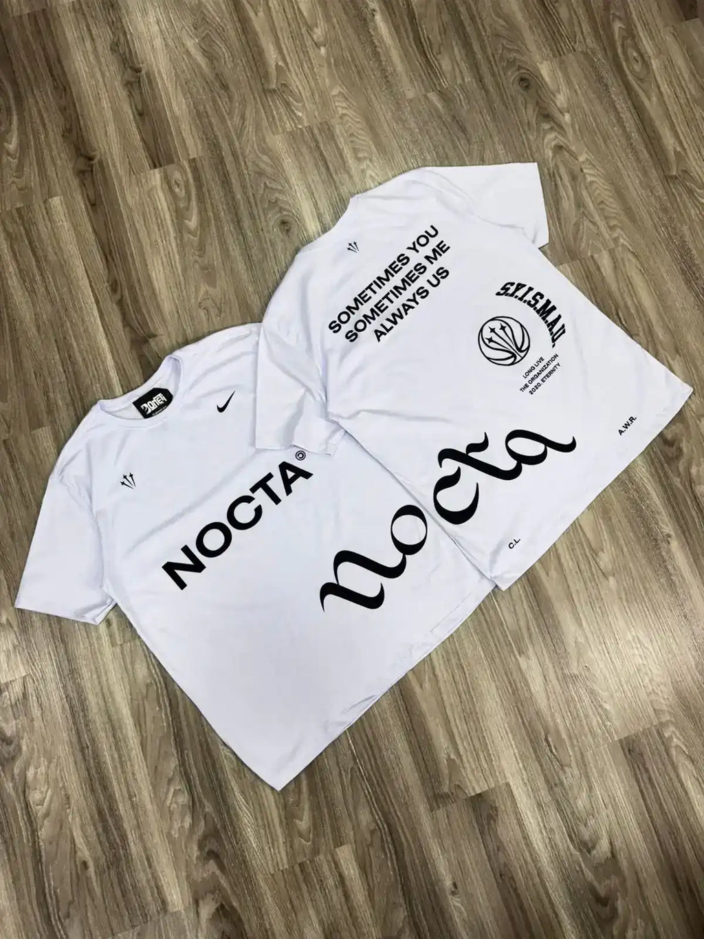 CAMISETA NK X NOCTA SOMETIMES - BRANCA