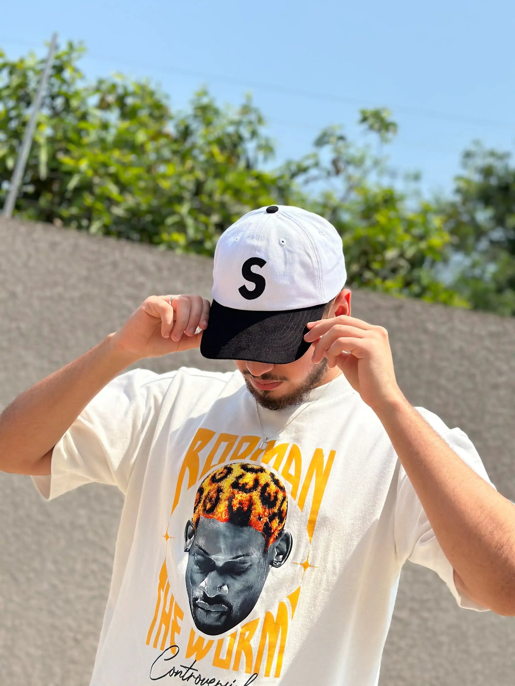 BONÉ SUP 2 - TONE S LOGO - PRETO E BRANCO