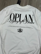 CAMISETA OVERSIZED OPLAN LEGACY - OFFWHITE