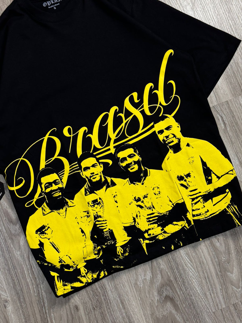 CAMISETA OVERSIZED OPLAN LEGENDS - PRETA