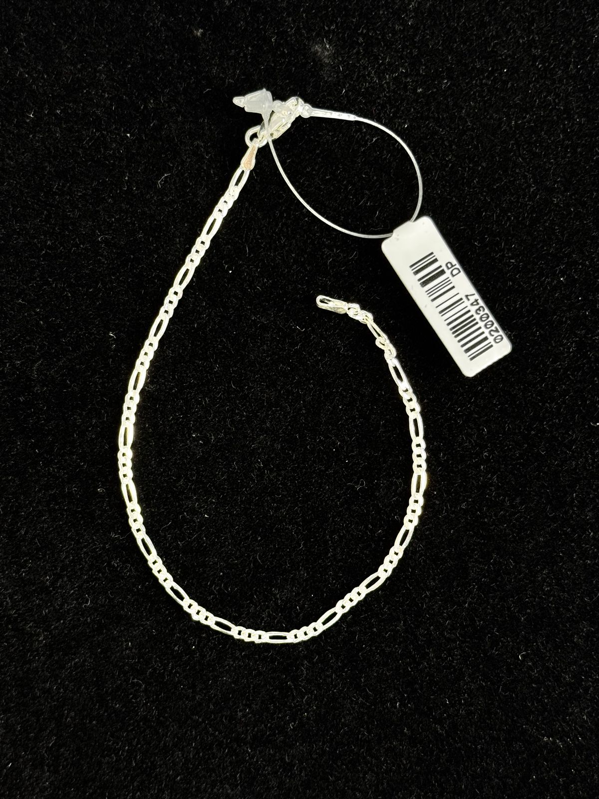 PULSEIRA FÍGARO - 20CM - PRATA 925 - CÓD 0347