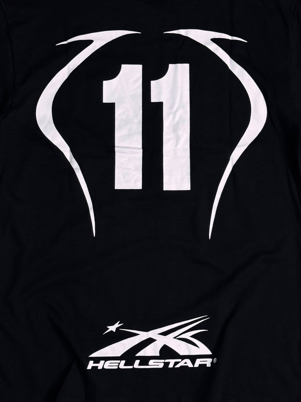 CAMISETA HELLSTAR WARM UP - PRETA