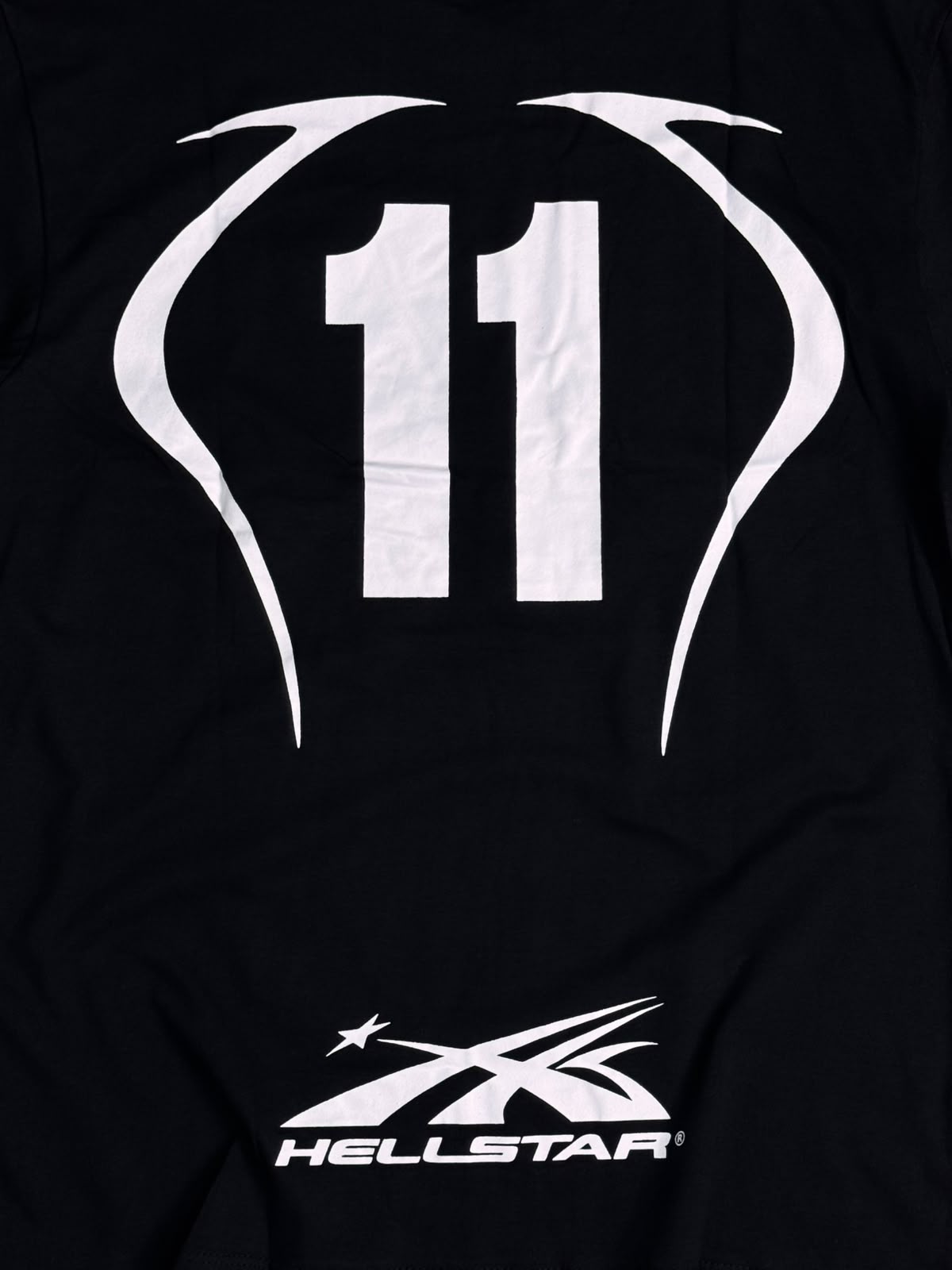 CAMISETA HELLSTAR WARM UP - PRETA